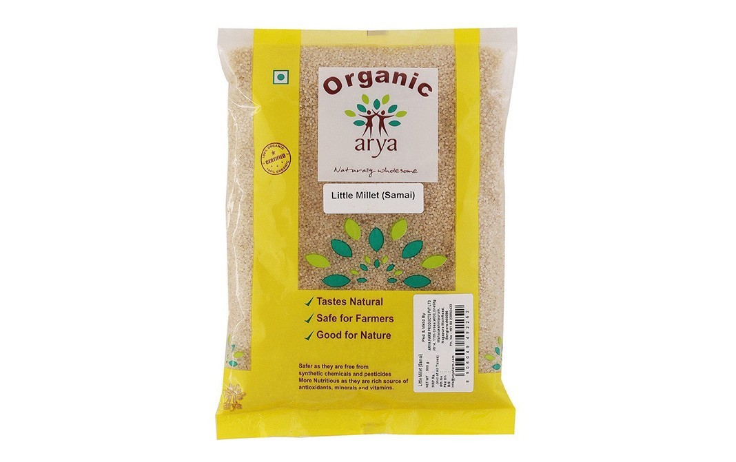 Arya Organic Little Millet (Samai)   Pack  500 grams
